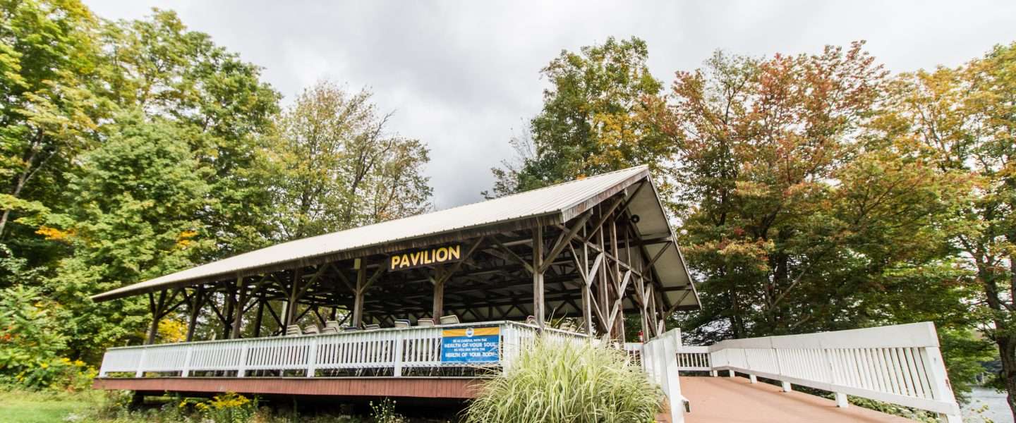 Photo of the Pavilion at Camp Zeke