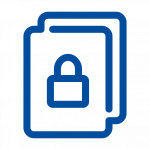 Icon of a locked document